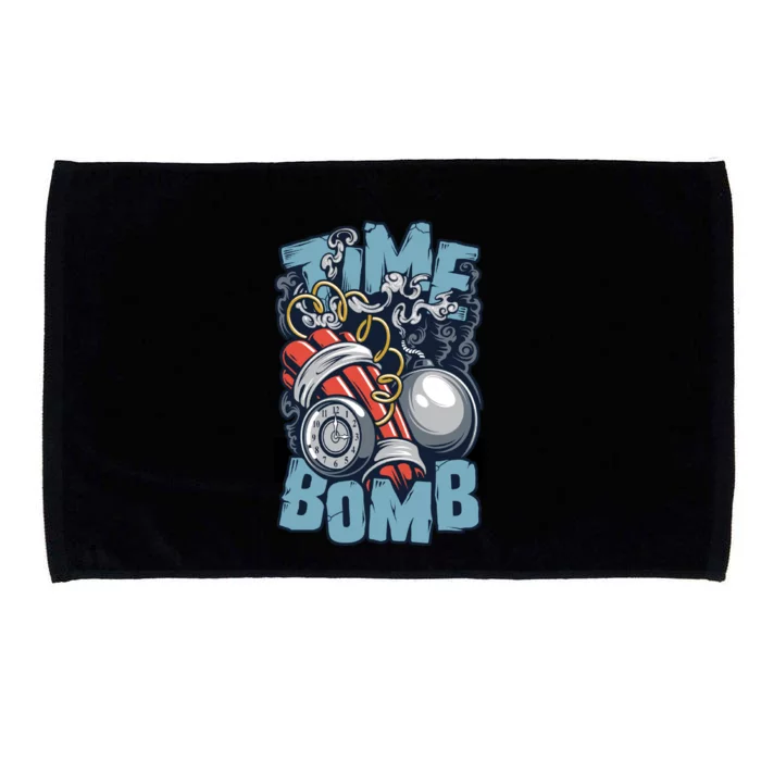 Time Ticking Bomb Microfiber Hand Towel