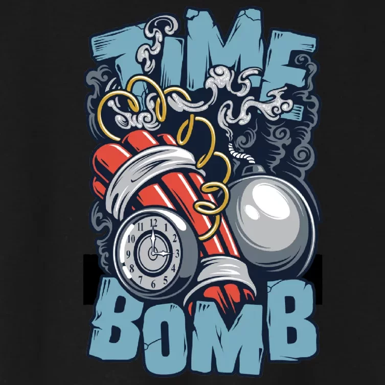 Time Ticking Bomb Women's Crop Top Tee