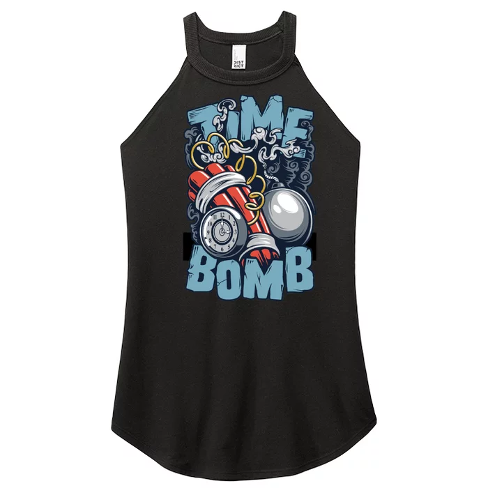 Time Ticking Bomb Women’s Perfect Tri Rocker Tank