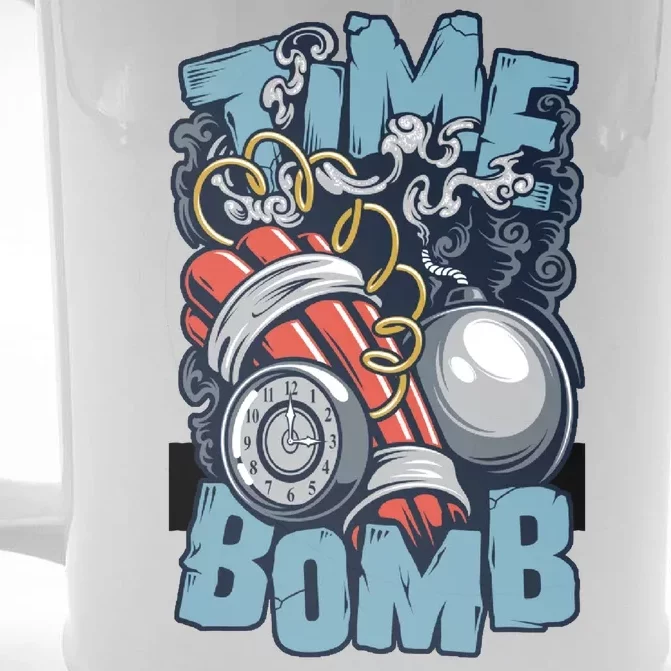 Time Ticking Bomb Front & Back Beer Stein