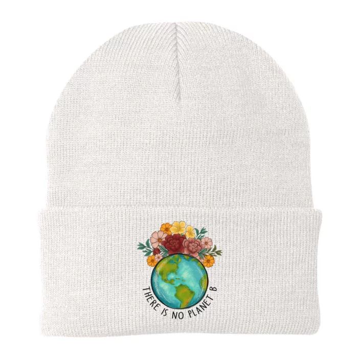 There Is No Planet B Funny Earth Day Knit Cap Winter Beanie