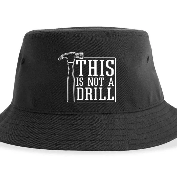 This Is Not A Drill Sustainable Bucket Hat