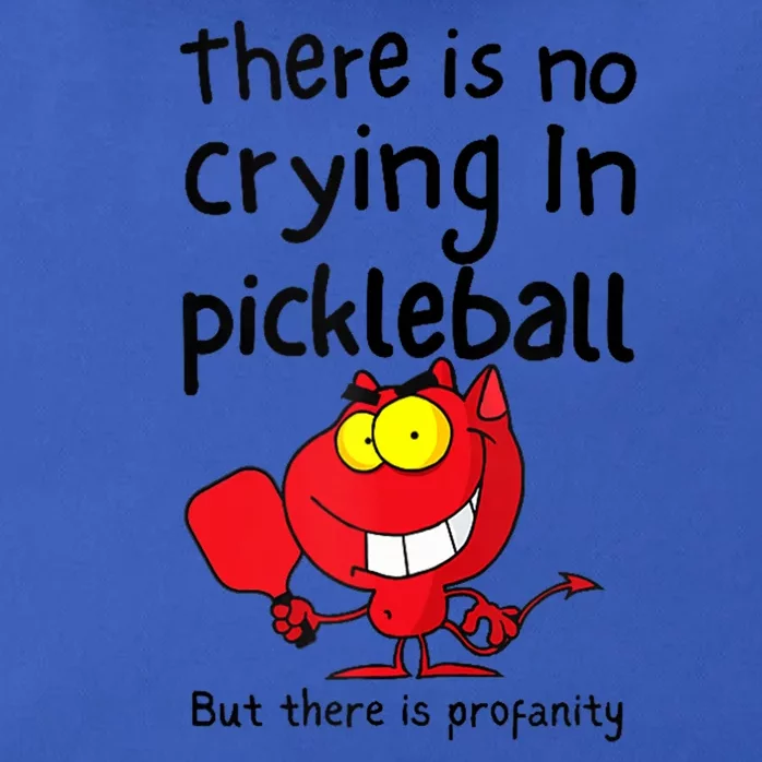 There Is No Crying In Pickleball But There Is Profanity Zip Tote Bag