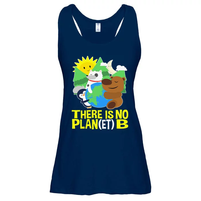 There Is No Plan B, Everyday Is Earth Day, Mother Earth Ladies Essential Flowy Tank