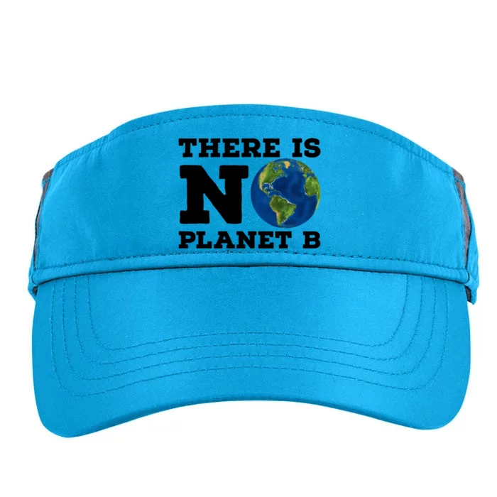 There Is No Planet B Environtalist Or Activist Gift Adult Drive Performance Visor