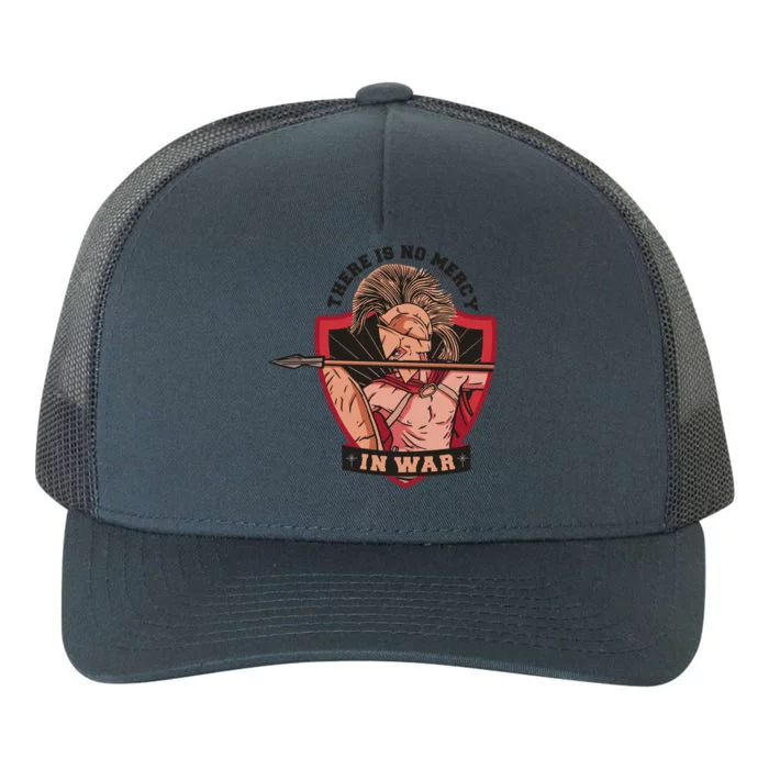 There Is No Mercy In War Yupoong Adult 5-Panel Trucker Hat