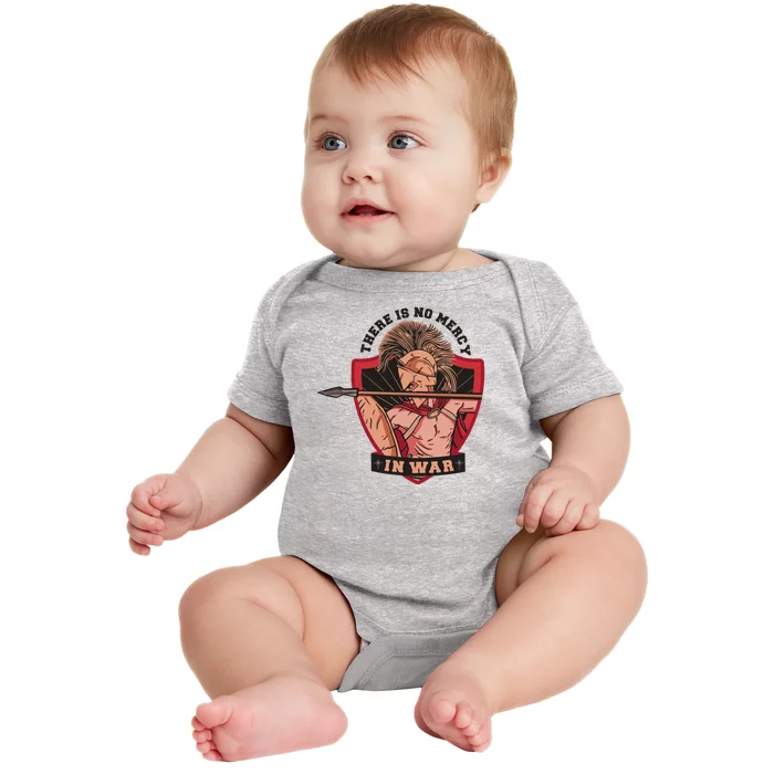 There Is No Mercy In War Baby Bodysuit