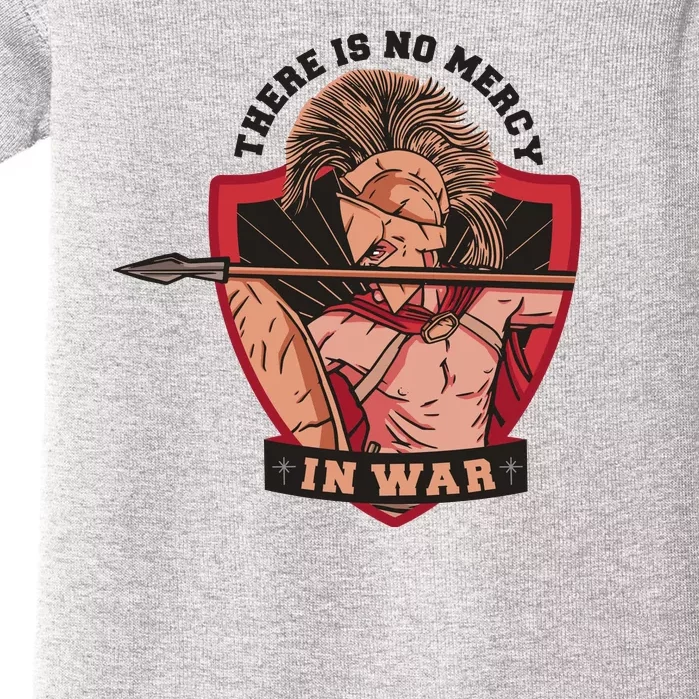 There Is No Mercy In War Baby Bodysuit