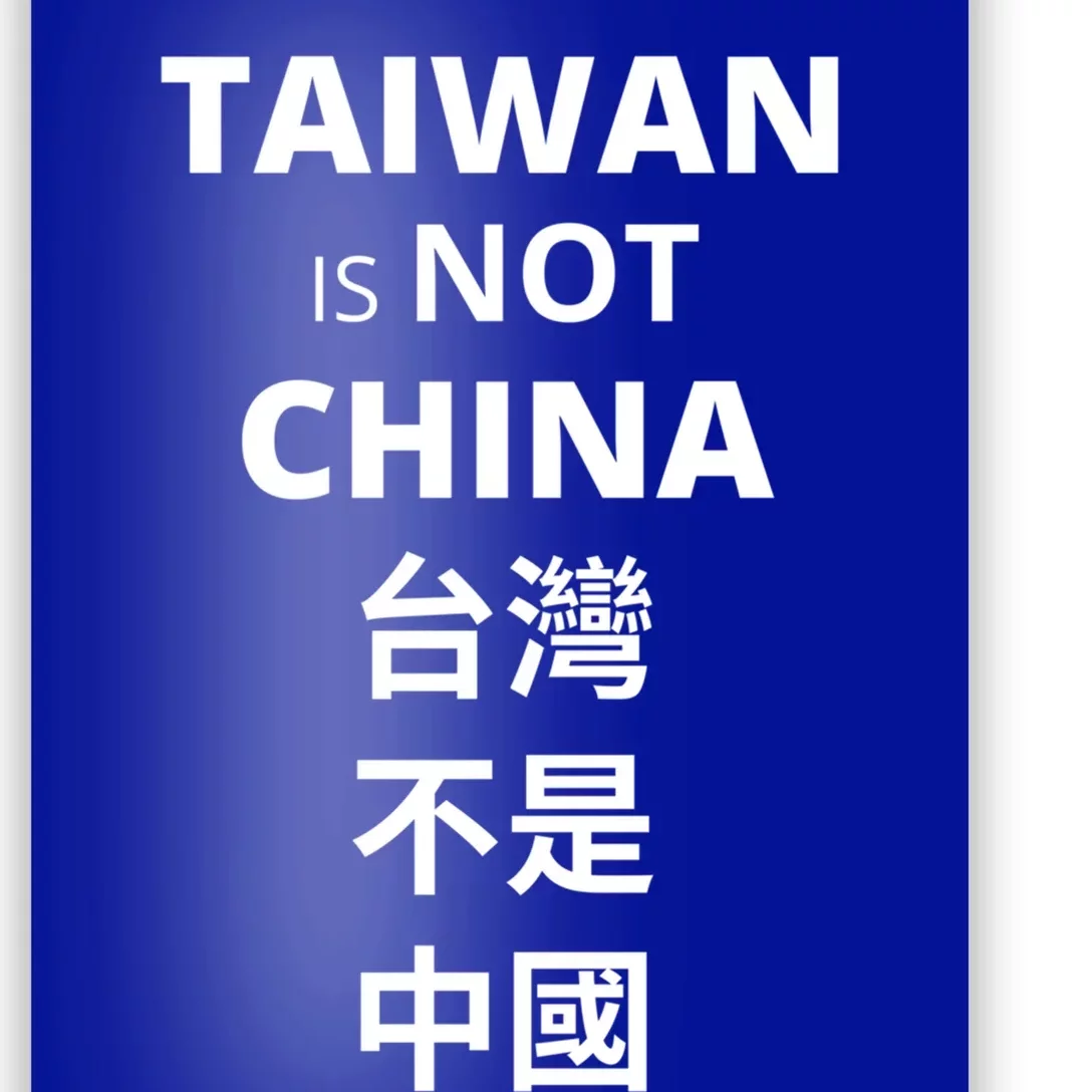 Taiwan Is Not China Protests Support Gift Poster