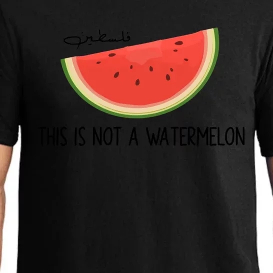 This Is Not A Watermelon Palestine Free Palestinian Pajama Set