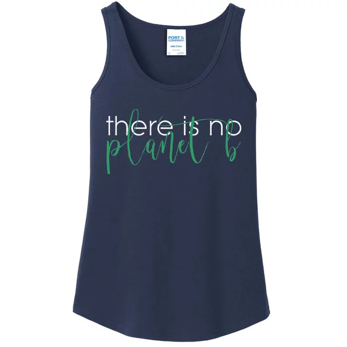 There Is No Planet B Climate Change Ladies Essential Tank