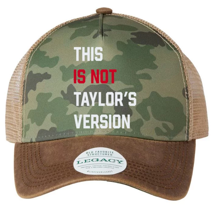 This Is Not Taylor Version Legacy Tie Dye Trucker Hat