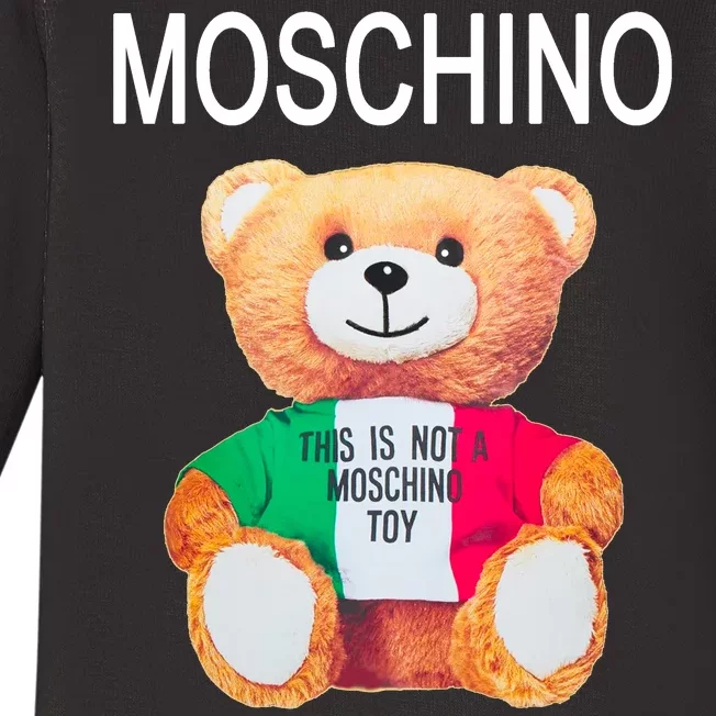 This Is Not A Mo.schi-no Toy Baby Long Sleeve Bodysuit