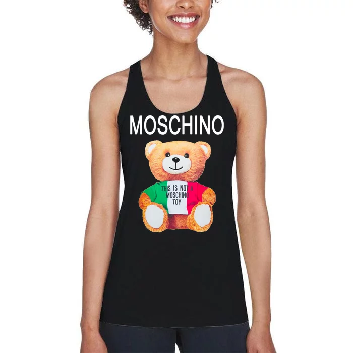 This Is Not A Mo.schi-no Toy Women's Racerback Tank