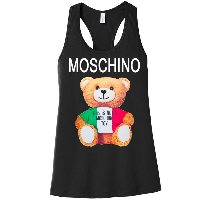 This Is Not A Mo.schi-no Toy Women's Racerback Tank