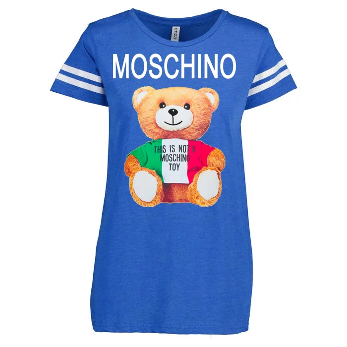 This Is Not A Mo.schi-no Toy Enza Ladies Jersey Football T-Shirt