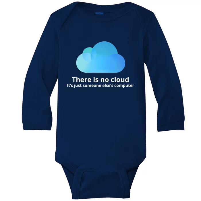 There Is No Cloud Baby Long Sleeve Bodysuit