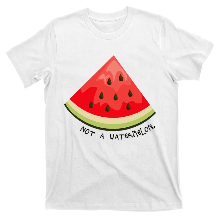 This Is Not A Watermelon Watermelon Freedom Solidarity T-Shirt