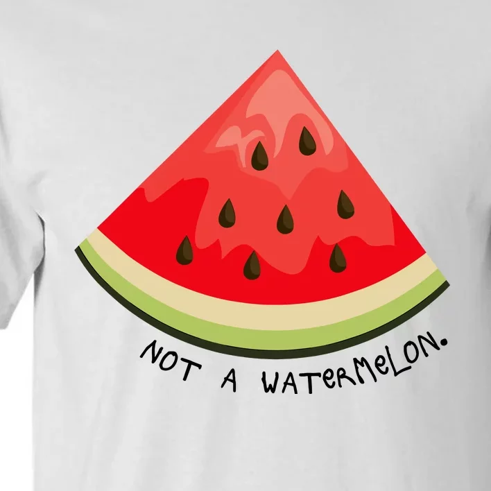 This Is Not A Watermelon Watermelon Freedom Solidarity Tall T-Shirt