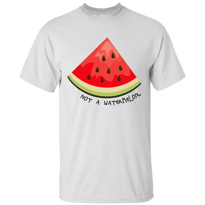 This Is Not A Watermelon Watermelon Freedom Solidarity Tall T-Shirt