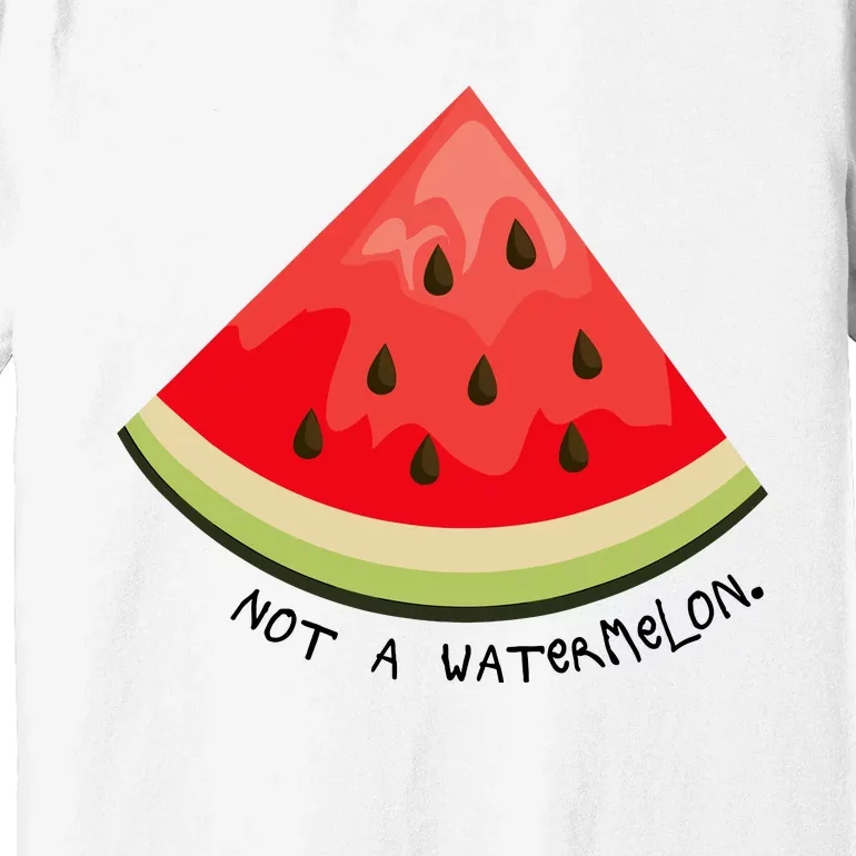 This Is Not A Watermelon Watermelon Freedom Solidarity Premium T-Shirt