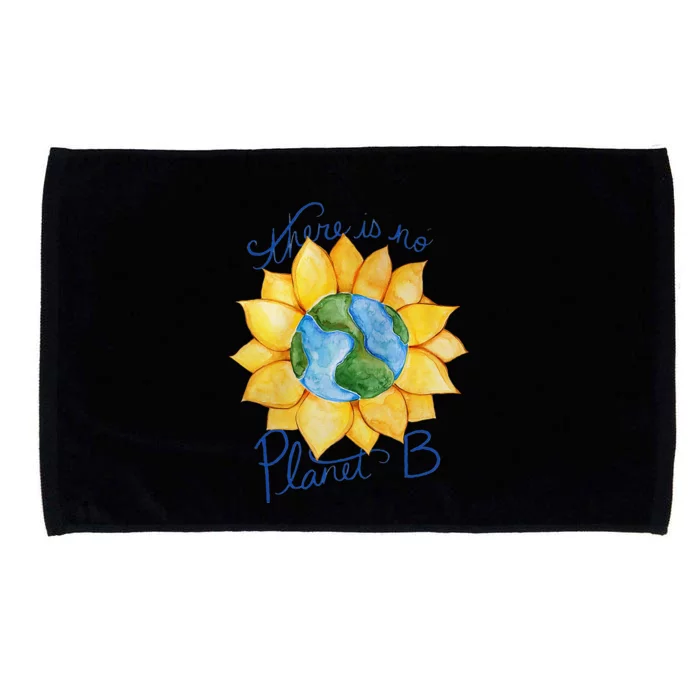 There Is No Planet B Earth Day Gift Microfiber Hand Towel