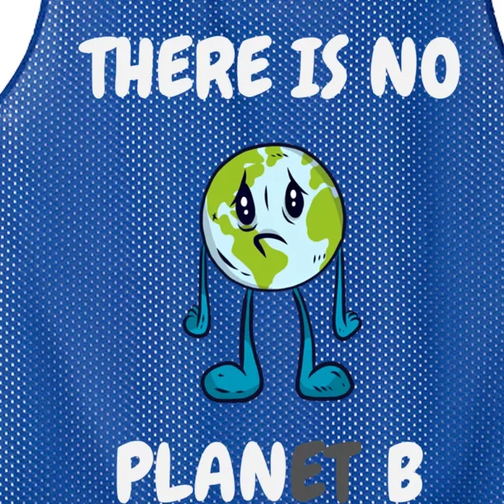 There Is No Planet (Plan) B Gift Save The Earth Climate Change Cute Gift Mesh Reversible Basketball Jersey Tank