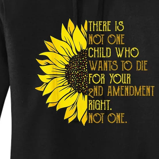 There is not one child who wants to die for your 2nd Women's Pullover Hoodie