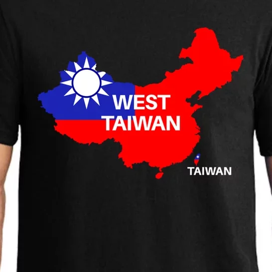 Taiwan Is Not China West Taiwan Gift Pajama Set