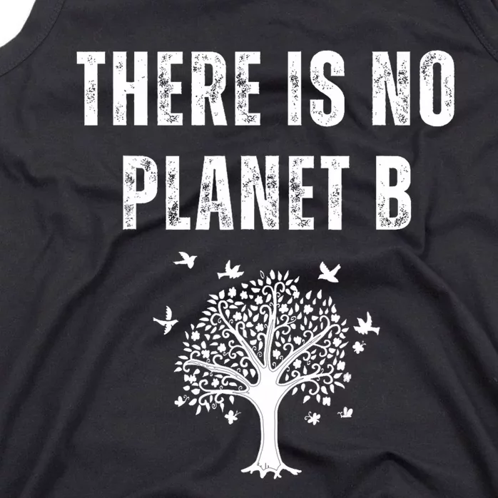 There Is No Planet B Plan B Earth Day Xmas Tank Top