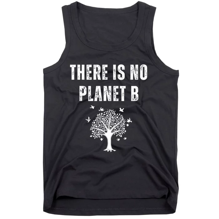 There Is No Planet B Plan B Earth Day Xmas Tank Top