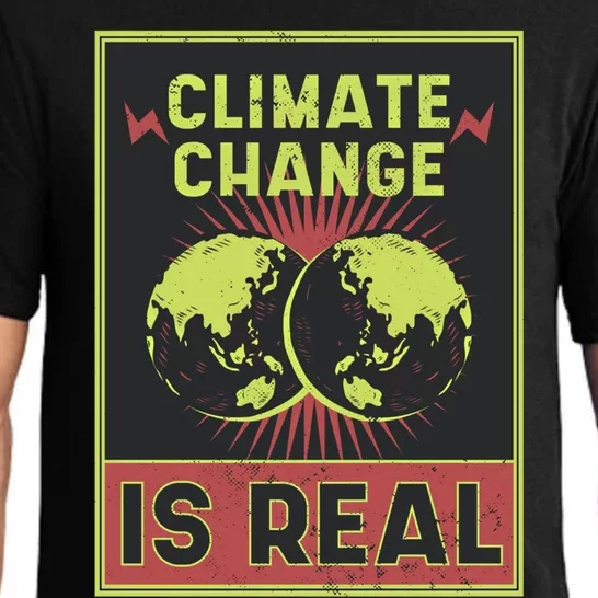 There Is No Planet B Gift Climate Change Is Real Gift Pajama Set