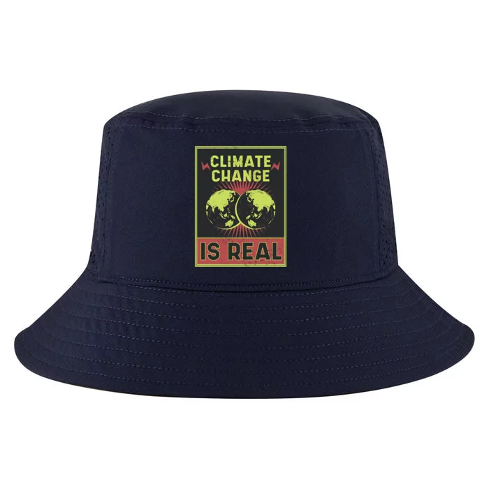 There Is No Planet B Gift Climate Change Is Real Gift Cool Comfort Performance Bucket Hat