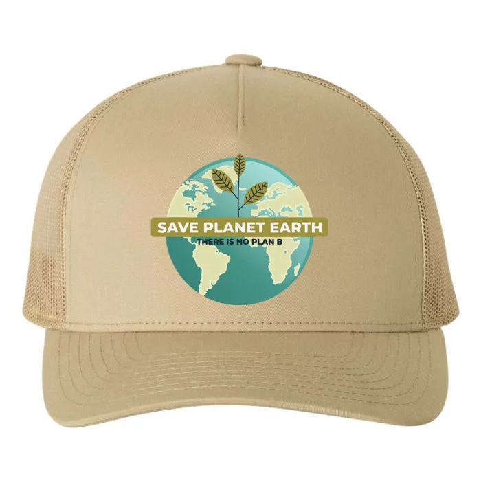 There Is No Planet B Great Earth Day Planet Environmentalist Gift Yupoong Adult 5-Panel Trucker Hat