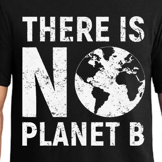 There Is NO Planet B Retro Earth Day Conservation Pajama Set