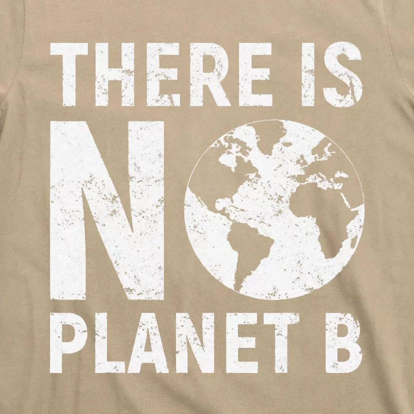 There Is NO Planet B Retro Earth Day Conservation T-Shirt