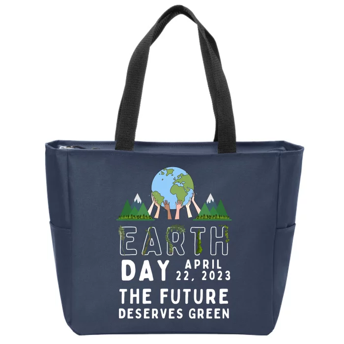 There Is No Planet B Awareness Environmental Activism Zip Tote Bag