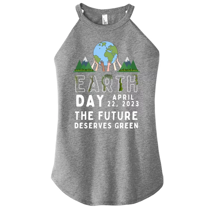 There Is No Planet B Awareness Environmental Activism Women’s Perfect Tri Rocker Tank