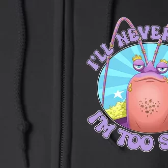 Tamatoa Ill Never Hide Im Too Shiny Tamatoa Lover Family Matching Full Zip Hoodie