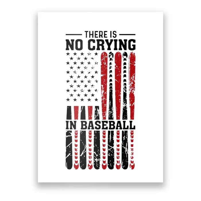 There Is No Crying In Baseball Poster