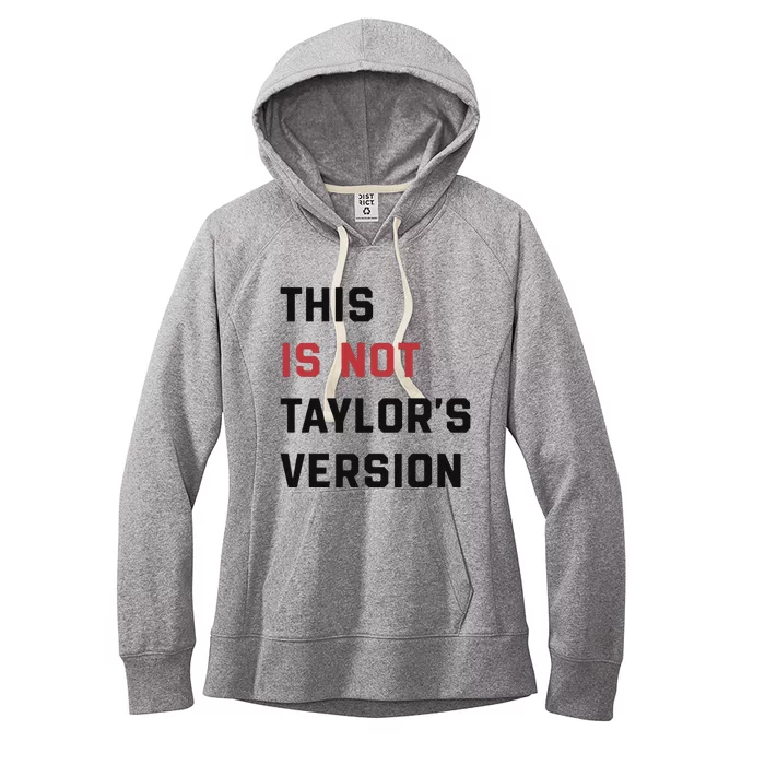 This Is Not Tay Version Women's Fleece Hoodie