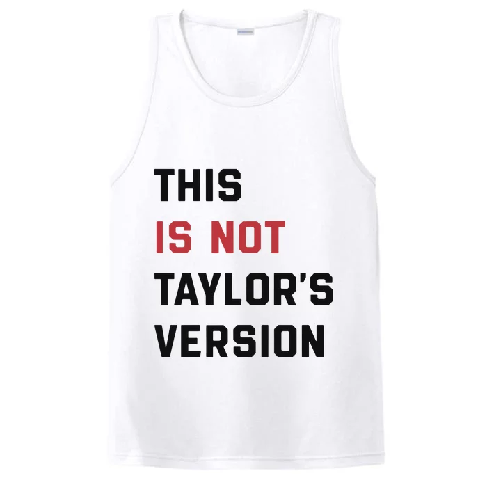 This Is Not Tay Version Performance Tank