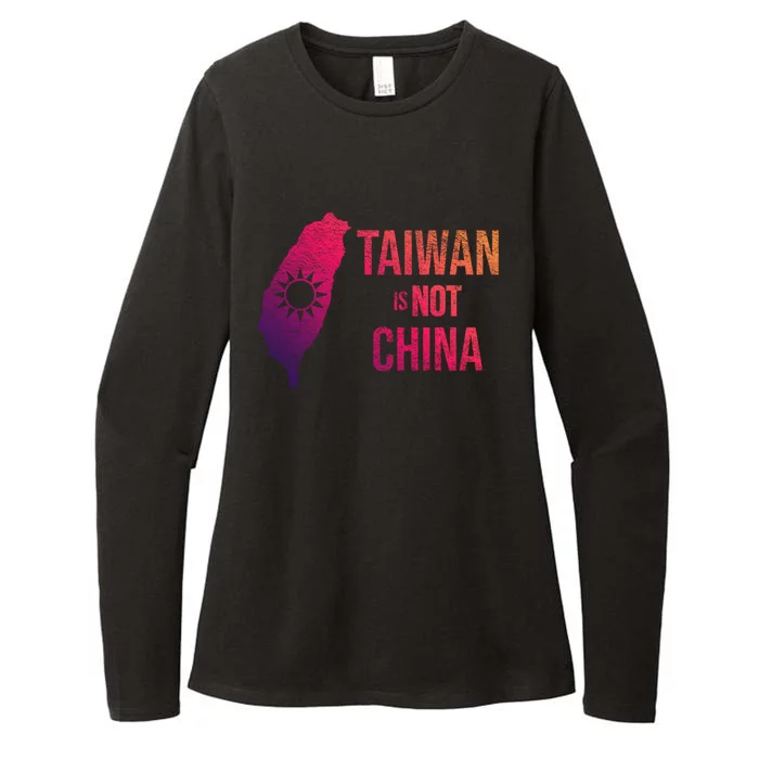 Taiwan Is Not China Freedom Democracy Independence Gift Womens CVC Long Sleeve Shirt