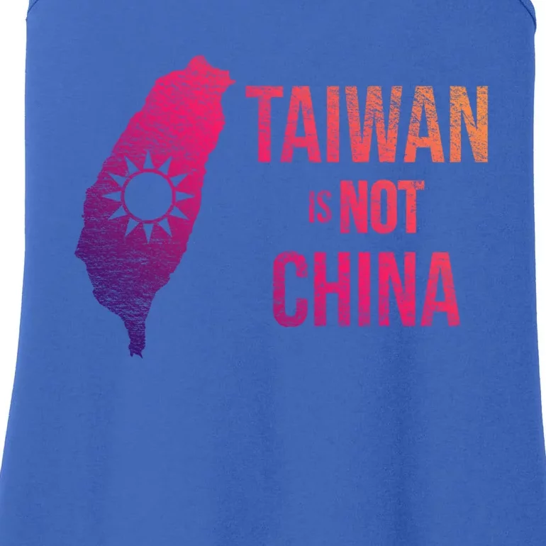 Taiwan Is Not China Freedom Democracy Independence Gift Ladies Essential Tank