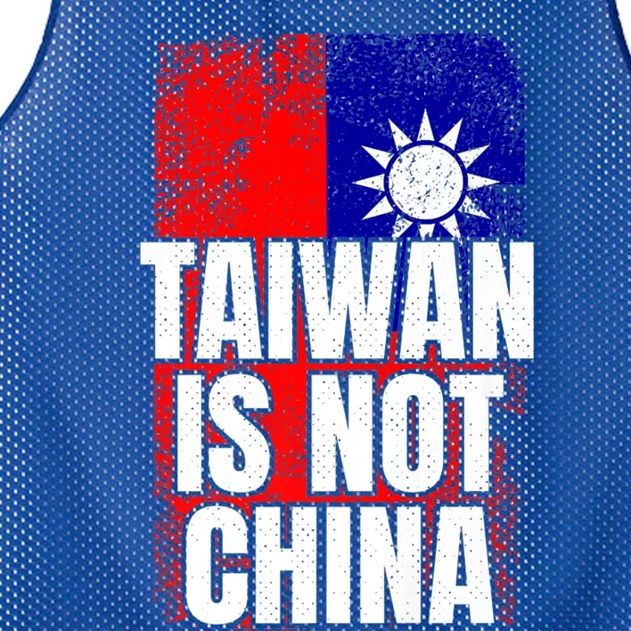 Taiwan Is Not China Cute Gift Mesh Reversible Basketball Jersey Tank