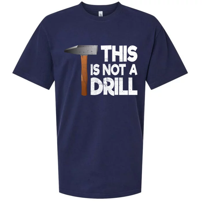 This Is Not A Drill Tool And Hammer For Crafts Cute Gift Sueded Cloud Jersey T-Shirt