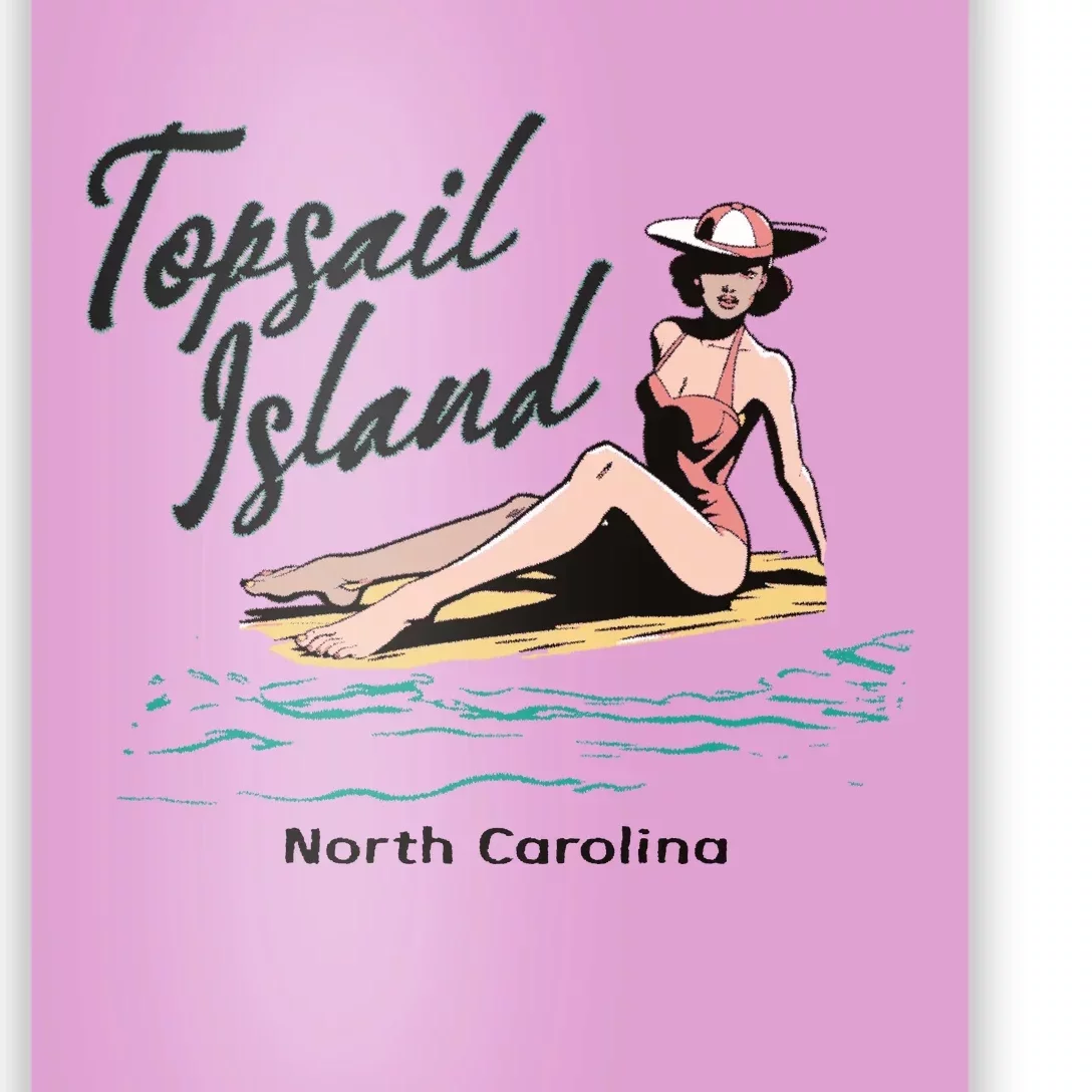 Topsail Island North Carolina Poster