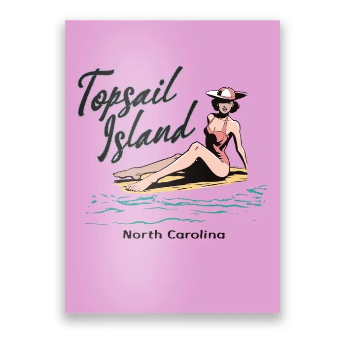 Topsail Island North Carolina Poster