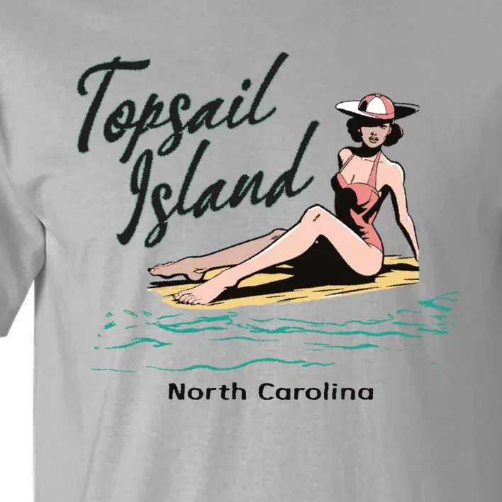 Topsail Island North Carolina Tall T-Shirt