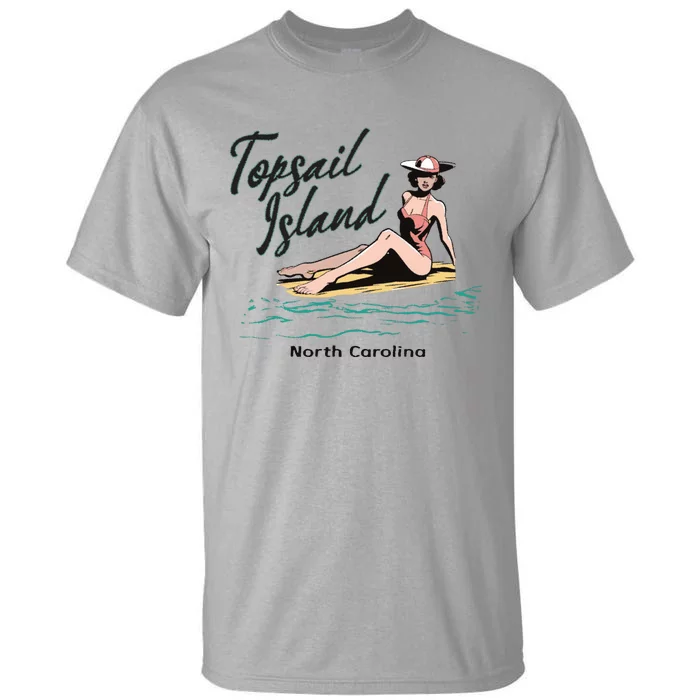 Topsail Island North Carolina Tall T-Shirt